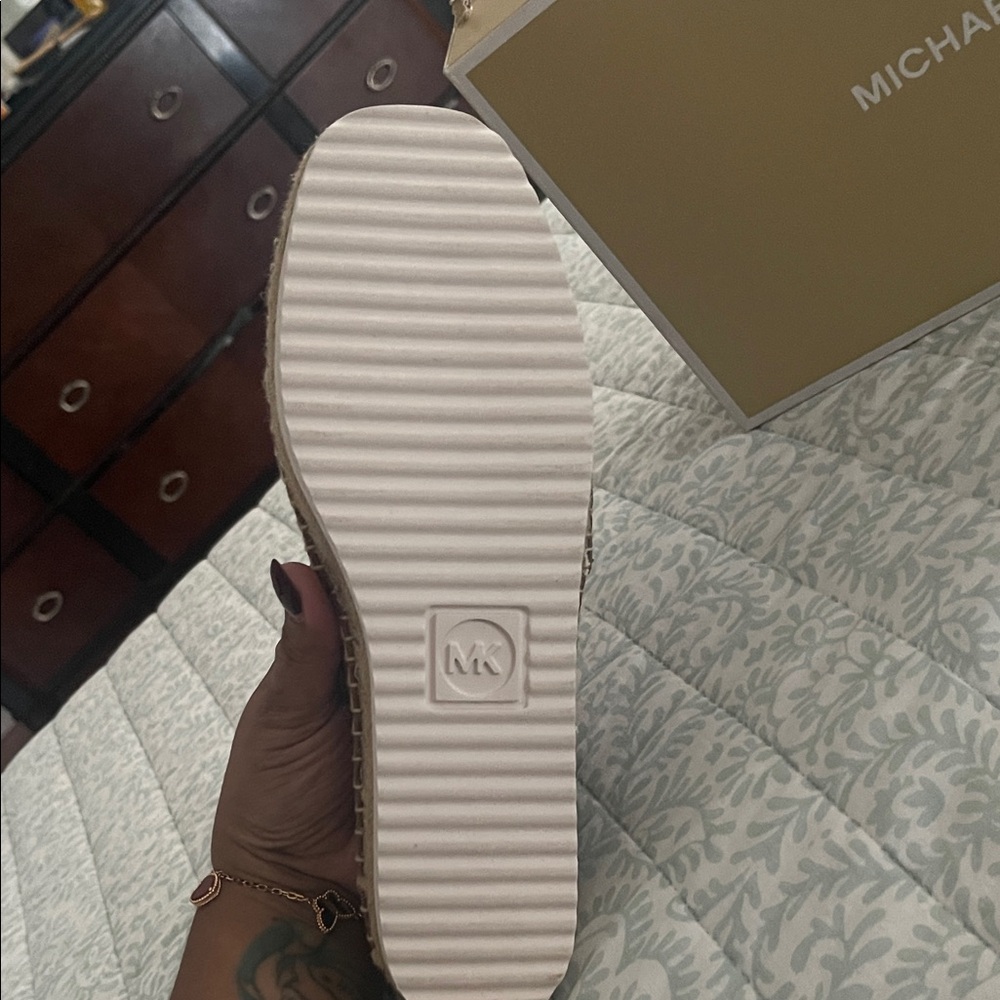 Michael Kors Tan Espadrille Flats - Picture 3 of 6